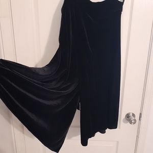 Black wide leg dress pants size 18